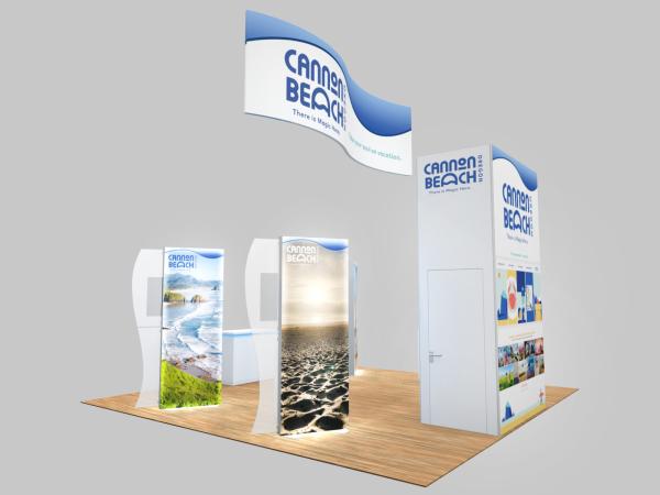 RE-9140 Island Rental Trade Show Exhibit -- Image 3